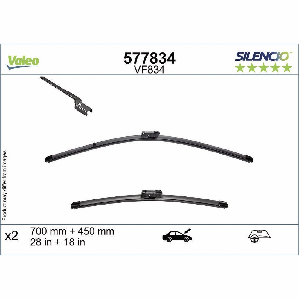 Ștergătoare Valeo Silencio Flat pentru Cupra Tavascan