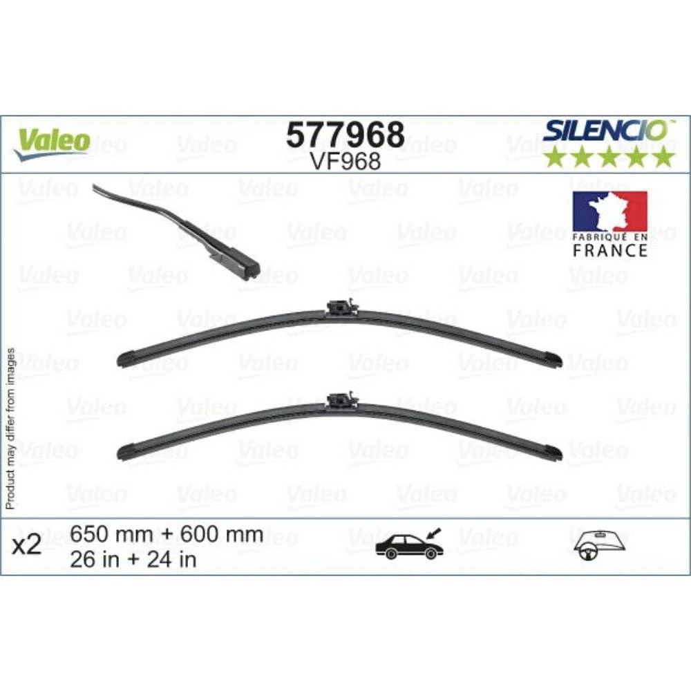 Ștergătoare Valeo Silencio Flat pentru Mercedes Sprinter