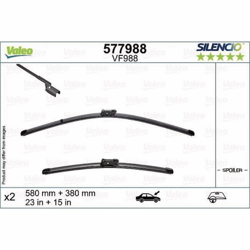 Ștergătoare Valeo Silencio Flat pentru Nissan Juke