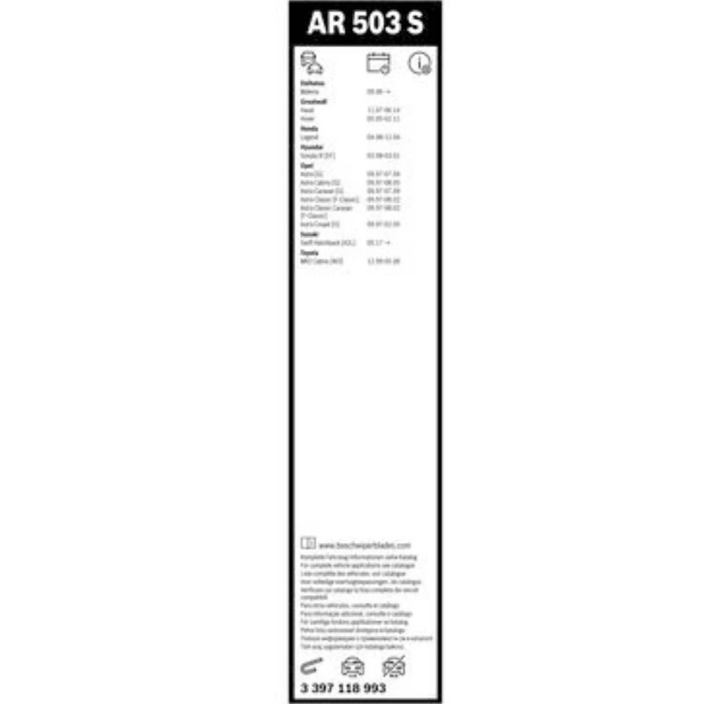 Ștergătoare BOSCH AeroTwin pentru Opel Astra G Caravan