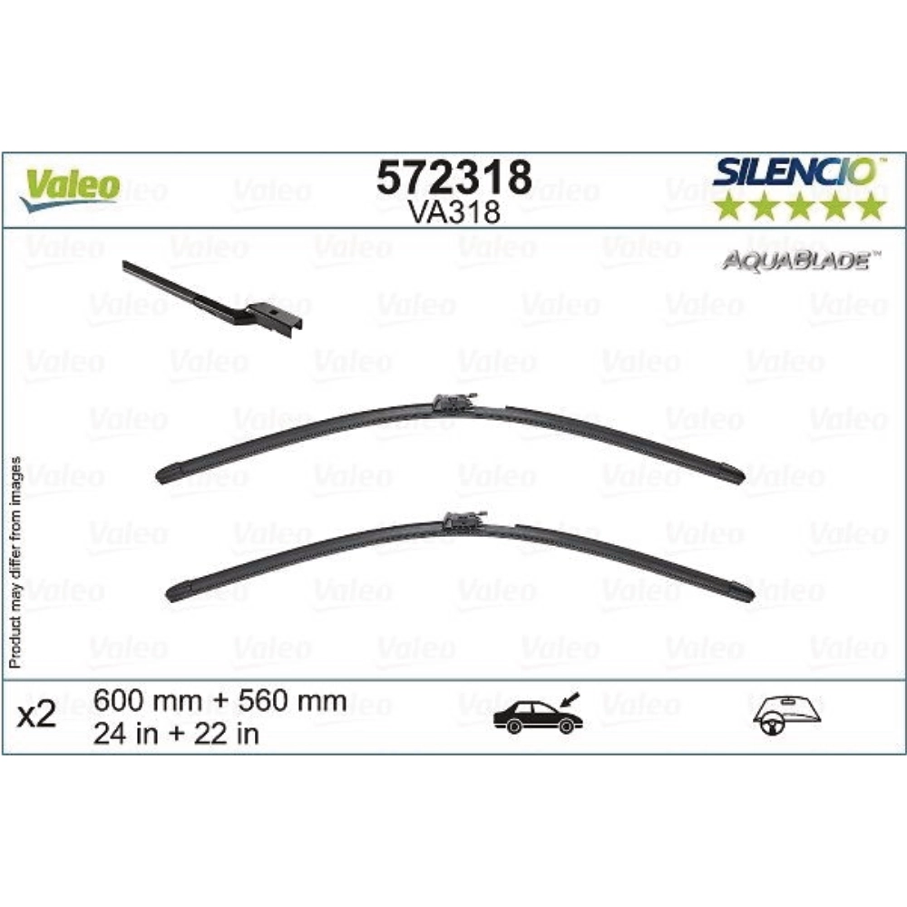 Ștergătoare Valeo Aqua Blade pentru Mercedes S Class