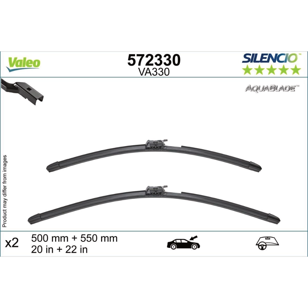 Ștergătoare Valeo Aqua Blade pentru Mercedes SL Class
