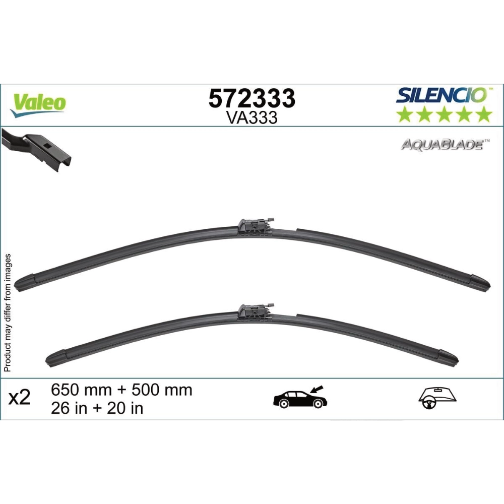 Ștergătoare Valeo Aqua Blade pentru Land Rover Range Rover
