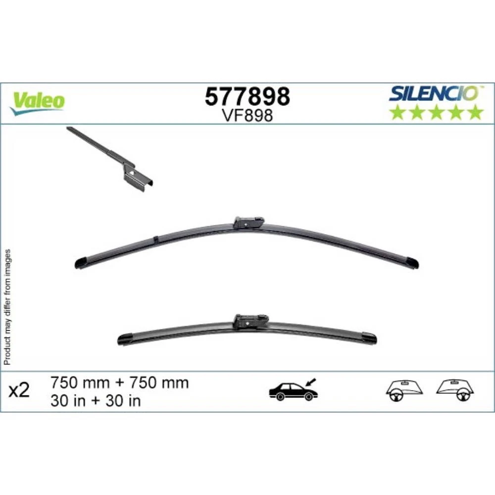 Ștergătoare Valeo Silencio Flat pentru Cupra Born