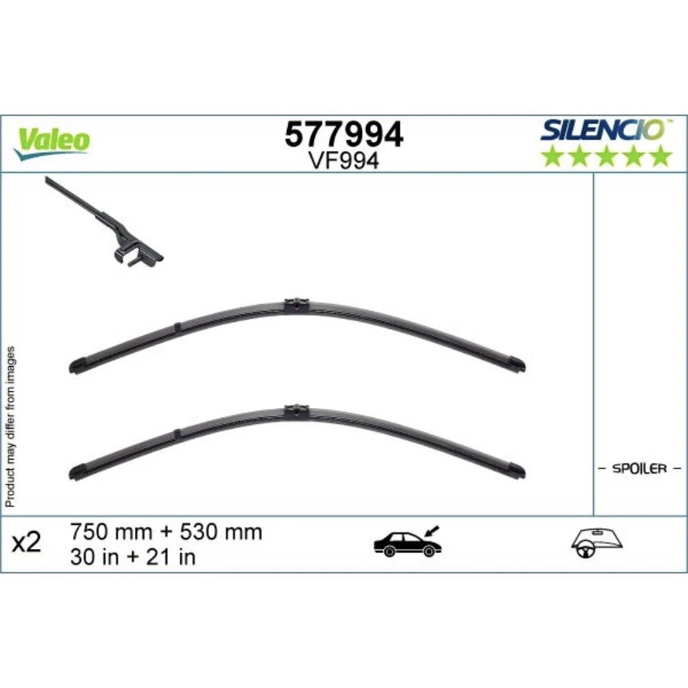 Ștergătoare Valeo Silencio Flat pentru BMW i3