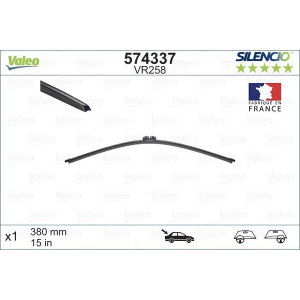 Задний дворник Valeo Silencio Rear 380 мм для Ford Edge 2 2016-2024