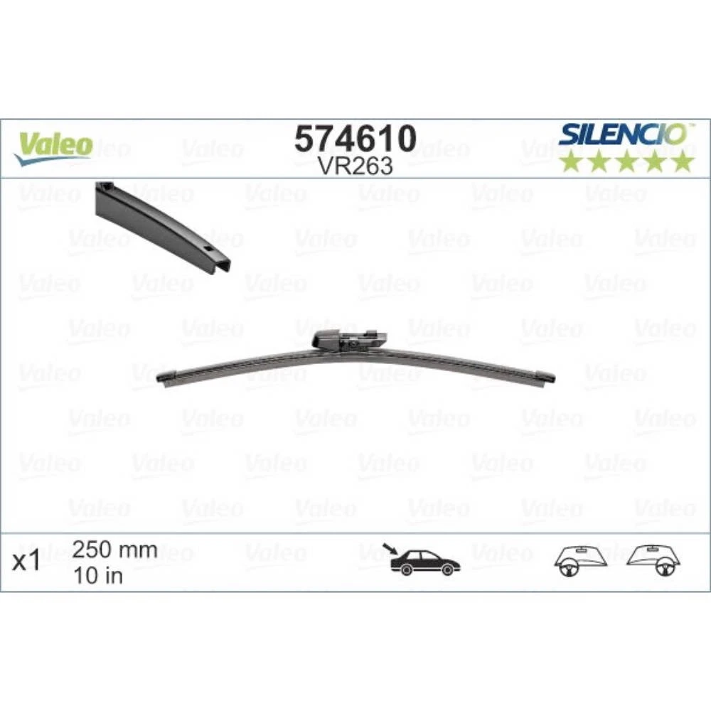 Ștergătoare Valeo Silencio Rear pentru Chrysler 300M Wagon
