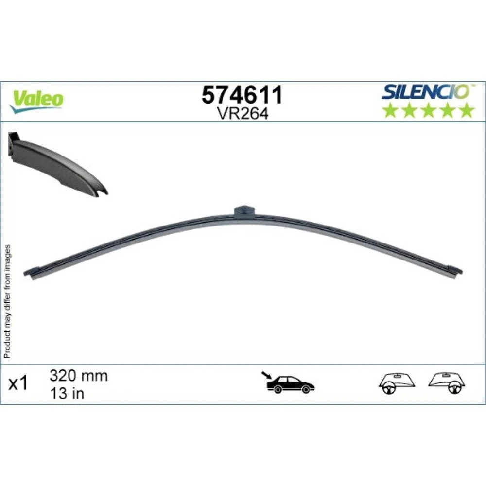 Ștergătoare Valeo Silencio Rear pentru Abarth 600e