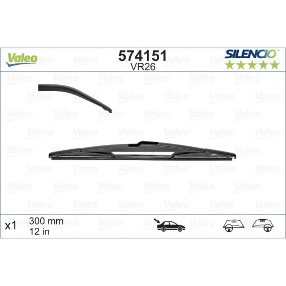 Ștergătoare Valeo Silencio Rear pentru Nissan Juke 1