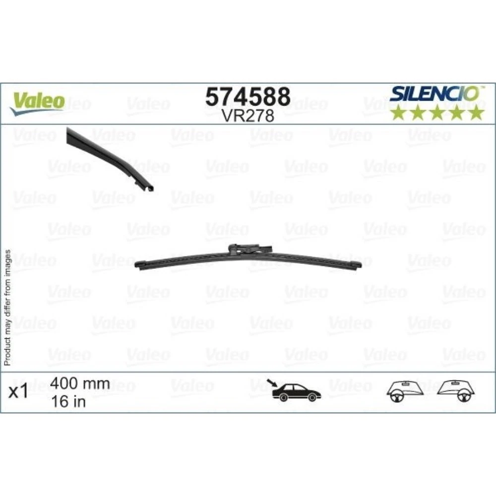 Ștergătoare Valeo Silencio Flat pentru Toyota Supra