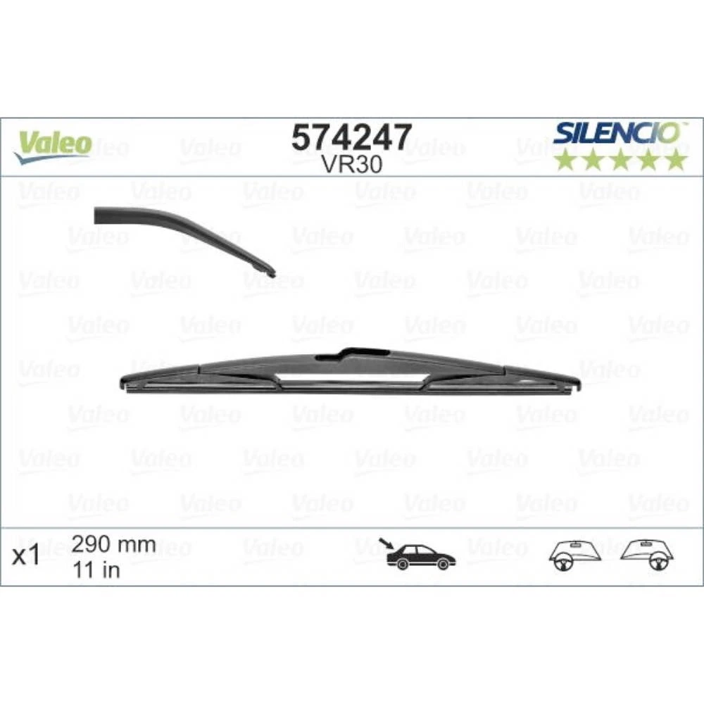 Ștergătoare Valeo Silencio Rear pentru MINI Cooper