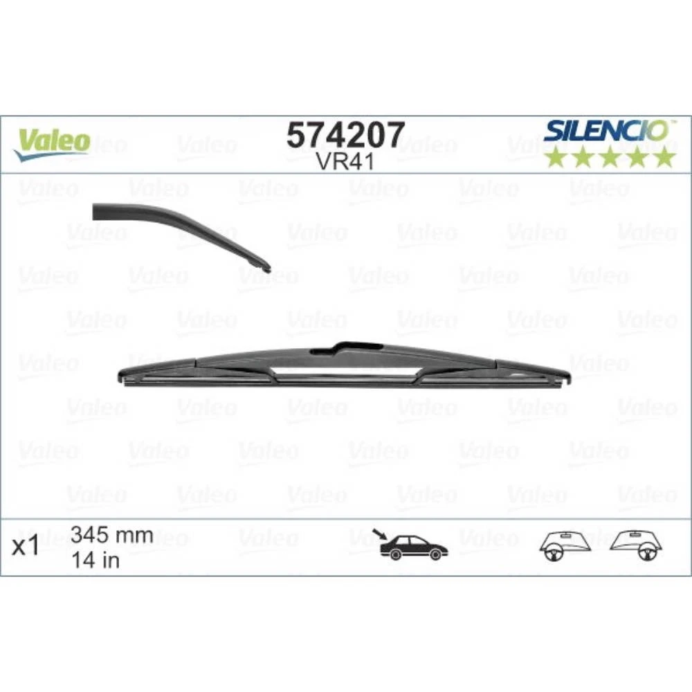 Ștergătoare Valeo Silencio Rear pentru Jeep Cherokee 5