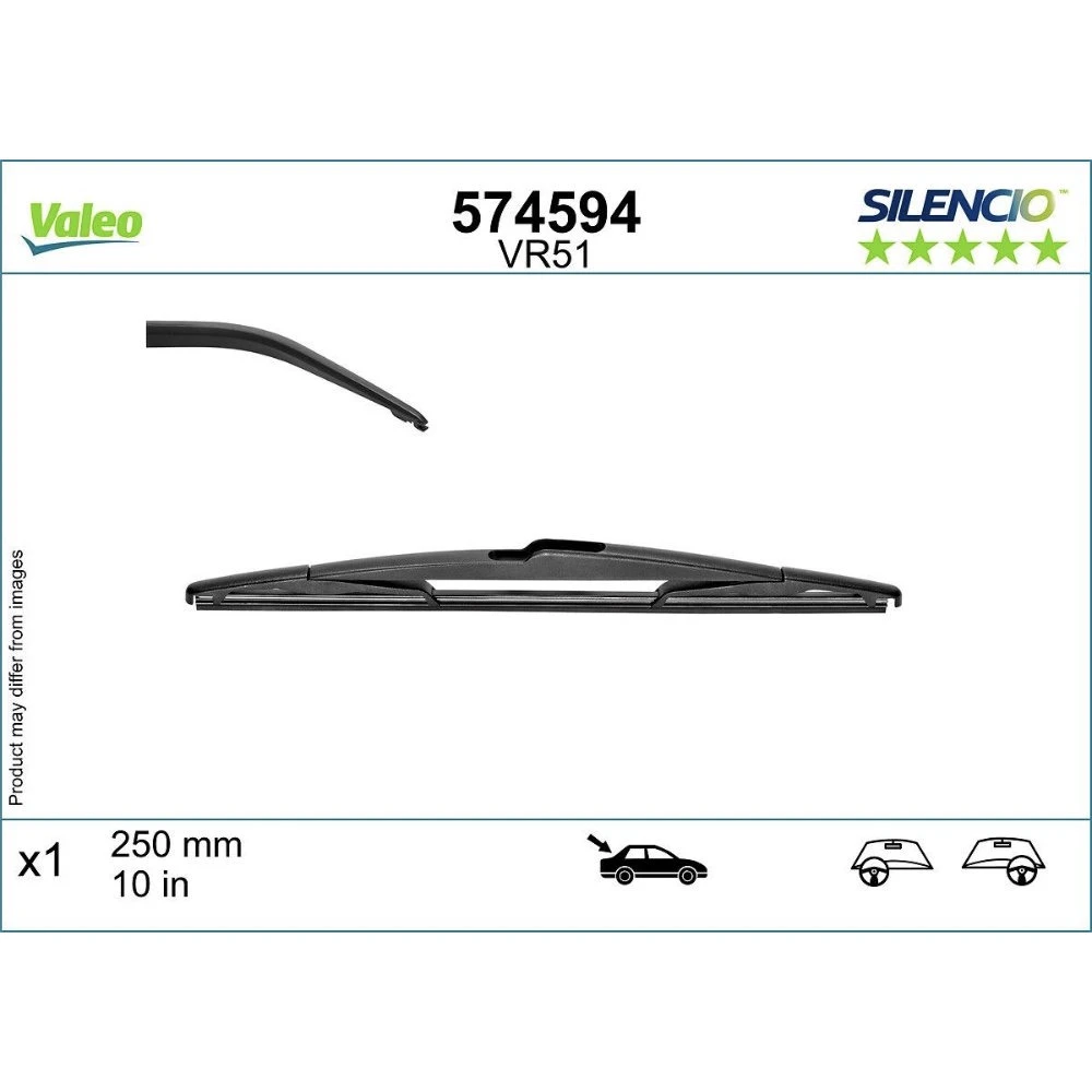 Ștergătoare Valeo Silencio Rear pentru KGM Tivoli