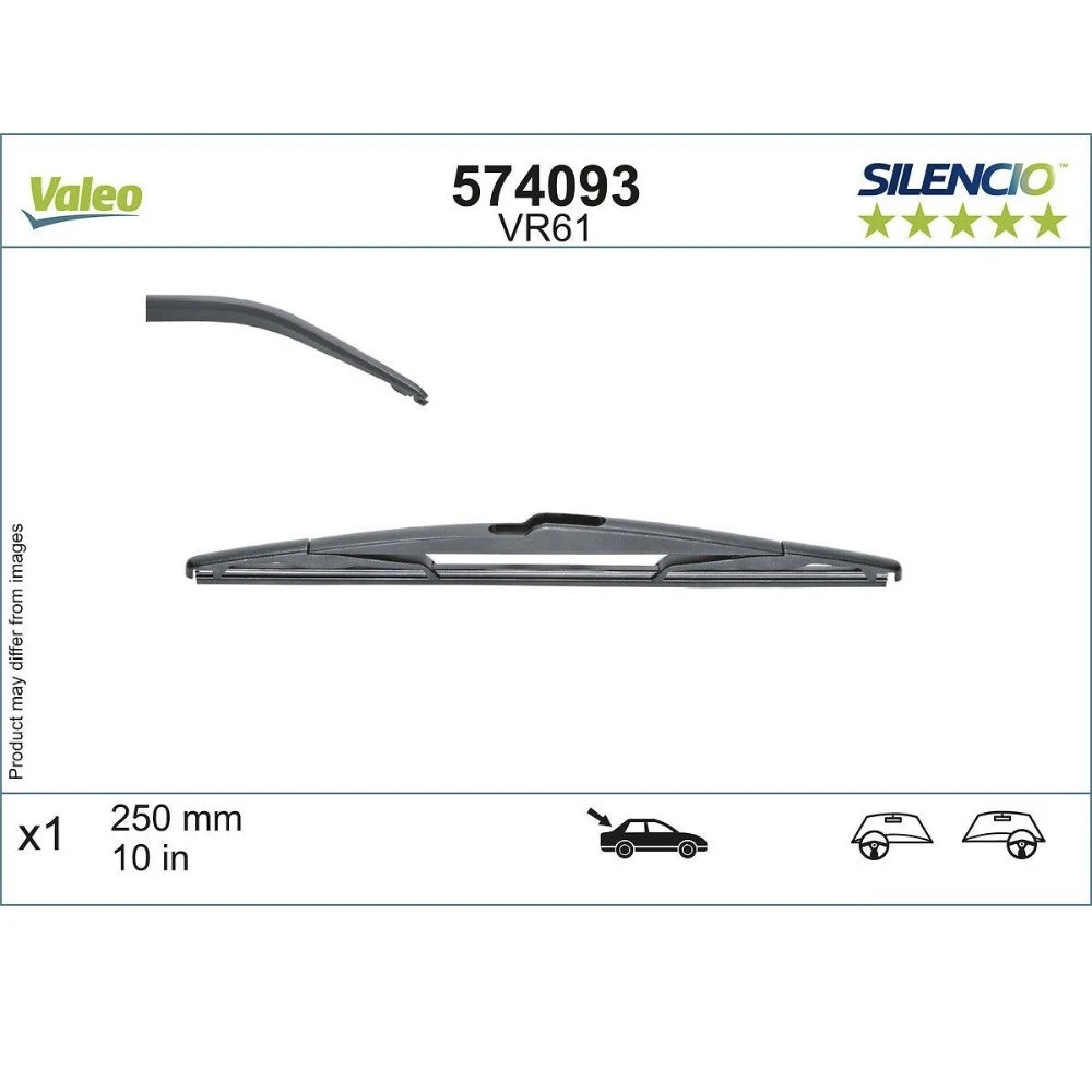Ștergătoare Valeo Silencio Rear pentru Toyota Prius C Aqua